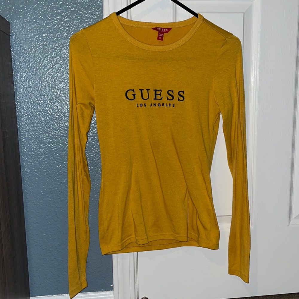 Long sleeve guess shirt